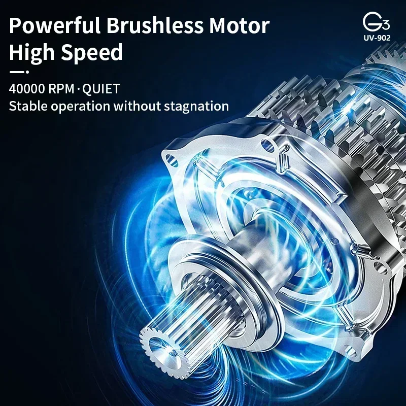 Nail Drill Machine - 옥시 UV G3 40000rpm 브러시리스 모터